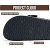 image:imageProject Cloud 100 Genuine Leather Girls Clogs  Non Slip Mules  Clogs for Kids with Slip Resistant Sole  Soft amp Plush Insole Shoes for Girls  Clogs amp Mules for Kids ShoesBlack Suede
