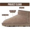 image:imageProject Cloud 100 Genuine Leather Womens Boots  Ankle Boots Women  Water Resistant Memory Foam Insole Comfortable Fall Shoes  Casual Footwear Outdoor Womens Boots  Cold Weather EssentialsTaupe Suede