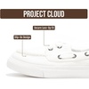 image:imageProject Cloud Canvas Sneakers for Women Memory Foam Slip On Seasalt  Memory Foam Insole SlipOn Design Lightweight NonSlip Sole Canvas Fashion Sneakers for Women Everyday ComfortWhite