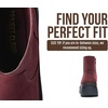 image:imageProject Cloud Genuine Leather Platform Ankle Boots For Women MIA  Wedge Booties For Women  Everyday Lightweight Platform Womens Booties  Fall Boots for WomenBurgundy Suede