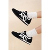 image:imageProject Cloud Lightweight Sneakers for Women with Memory Foam Insole  Trendy Leather Womens Shoes NonSlip Outsole Comfortable Fashion Footwear Casual Everyday Work Travel Weekend Outfits All DayBlack