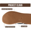 image:imageProject Cloud Lightweight Sneakers for Women with Memory Foam Insole  Trendy Leather Womens Shoes NonSlip Outsole Comfortable Fashion Footwear Casual Everyday Work Travel Weekend Outfits All DayWhite