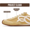 image:imageProject Cloud Lightweight Sneakers for Women with Memory Foam Insole  Trendy Leather Womens Shoes NonSlip Outsole Comfortable Fashion Footwear Casual Everyday Work Travel Weekend Outfits All DayLight Yellow