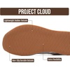 image:imageProject Cloud Lightweight Sneakers for Women with Memory Foam Insole  Trendy Leather Womens Shoes NonSlip Outsole Comfortable Fashion Footwear Casual Everyday Work Travel Weekend Outfits All DayLight Blue