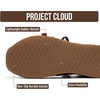 image:imageProject Cloud Lightweight Sneakers for Women with Memory Foam Insole  Trendy Leather Womens Shoes NonSlip Outsole Comfortable Fashion Footwear Casual Everyday Work Travel Weekend Outfits All DayChocolate
