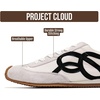 image:imageProject Cloud Lightweight Sneakers for Women with Memory Foam Insole  Trendy Leather Womens Shoes NonSlip Outsole Comfortable Fashion Footwear Casual Everyday Work Travel Weekend Outfits All DayWhite