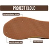 image:imageProject Cloud Lightweight Sneakers for Women with Memory Foam Insole  Trendy Leather Womens Shoes NonSlip Outsole Comfortable Fashion Footwear Casual Everyday Work Travel Weekend Outfits All DayLight Yellow