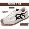 image:imageProject Cloud Lightweight Sneakers for Women with Memory Foam Insole  Trendy Leather Womens Shoes NonSlip Outsole Comfortable Fashion Footwear Casual Everyday Work Travel Weekend Outfits All DayWhite