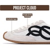 image:imageProject Cloud Lightweight Sneakers for Women with Memory Foam Insole  Trendy Leather Womens Shoes NonSlip Outsole Comfortable Fashion Footwear Casual Everyday Work Travel Weekend Outfits All DayBlack Mult