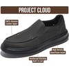 image:imageGenuine Suede Mens Loafers  Comfortable Loafers for Men  Mens Shoes Built to Double as Mens Slip On Shoes Mens Casual Shoes and Everyday Sneakers for Men with Terry Cloth LiningBlack Crazy Horse