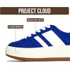 image:imageProject Cloud Kids Fashion Platform Sneakers amp LaceUp Shoes Little Nita  Lightweight Memory Foam Insole Trendy Durable Non Slip Outsole Kids Shoes Comfortable Girls Sneakers School Everyday FootwearBlue