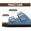 image:imageProject Cloud Kids Sandals 100 Genuine Leather Slides for Boys amp GirlsDenim
