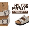 image:imageProject Cloud Kids Sandals 100 Genuine Leather Slides for Boys amp GirlsDove Grey