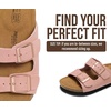 image:imageProject Cloud Kids Sandals 100 Genuine Leather Slides for Boys amp GirlsPink Clay