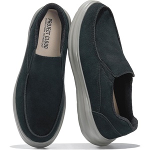 image:imageGenuine Suede Mens Loafers  Comfortable Loafers for Men  Mens Shoes Built to Double as Mens Slip On Shoes Mens Casual Shoes and Everyday Sneakers for Men with Terry Cloth LiningBlack Suede
