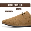 image:image100 Genuine Leather Mules for Women  Stylish Womens MulesChestnut Suede