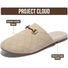 image:image100 Genuine Leather Mules for Women  Stylish Womens MulesSand Suede