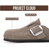 image:imageProject Cloud 100 Genuine Leather Clogs for Women 2026Mushroom Suede