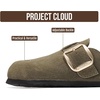 image:imageProject Cloud 100 Genuine Leather Clogs for Women 2026Olive
