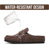image:imageProject Cloud 100 Genuine Leather Clogs for Women Footwear 2026Brownie Suede