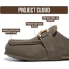 image:imageProject Cloud 100 Genuine Leather Clogs for Women Footwear 2026Mushroom Suede  Holly