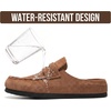 image:imageProject Cloud 100 Genuine Leather Clogs for Women Footwear 2026Tobacco Suede