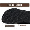 image:imageProject Cloud 100 Genuine Leather Footbed Sandals for Women SantoriniBlack Distressed