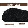 image:imageProject Cloud 100 Genuine Leather Footbed Sandals for Women SantoriniBlack Oiled Leather