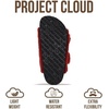 image:imageProject Cloud 100 Genuine Leather Footbed Sandals for Women SantoriniRed