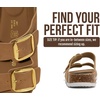 image:imageProject Cloud 100 Genuine Leather Footbed Sandals for Women SantoriniTan Leather