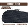 image:imageProject Cloud 100 Genuine Leather Girls Clogs  Non Slip MulesBlack Suede