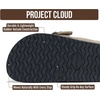 image:imageProject Cloud 100 Genuine Leather Girls Clogs  Non Slip MulesTaupe Suede
