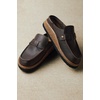 image:imageProject Cloud 100 Genuine Leather Moccasin Style Clogs for Women CarlineBrown Distressed