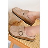 image:imageProject Cloud 100 Genuine Leather Moccasin Style Clogs for Women CarlineStone Suede