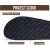 image:imageProject Cloud 100 Genuine Leather Moccasin Style Clogs for Women CarlineTaupe Suede With Gold
