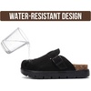 image:imageProject Cloud 100 Genuine Leather Platform Clogs for Women BentonChunkyBlackmono