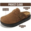 image:imageProject Cloud 100 Genuine Leather Platform Clogs for Women BentonChunkyCacao Suede