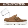 image:imageProject Cloud 100 Genuine Leather Platform Clogs for Women BentonChunkyChestnut