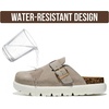 image:imageProject Cloud 100 Genuine Leather Platform Clogs for Women BentonChunkyGrey Suede