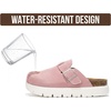 image:imageProject Cloud 100 Genuine Leather Platform Clogs for Women BentonChunkyMauv