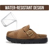image:imageProject Cloud 100 Genuine Leather Platform Clogs for Women BentonChunkyTan