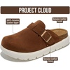 image:imageProject Cloud 100 Genuine Leather Platform Clogs for Women BentonChunkyTobacco Suede