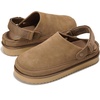 image:imageProject Cloud 100 Genuine Leather Platform Mule Clogs for Women GoldstarKhaki Suede