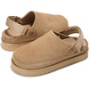 image:imageProject Cloud 100 Genuine Leather Platform Mule Clogs for Women GoldstarSand