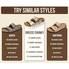 image:imageProject Cloud 100 Genuine Leather Platform Sandals Women GreecechunkyChoco Suede