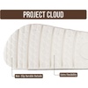 image:imageProject Cloud 100 Genuine Leather Platform Sandals Women GreecechunkySage Suede
