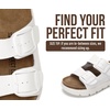image:imageProject Cloud 100 Genuine Leather Platform Sandals Women GreecechunkyWhite