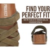 image:imageProject Cloud 100 Genuine Leather Platform Sandals Women PacificaOlive Suede