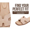image:imageProject Cloud 100 Genuine Leather Sandals Women Flats For Women JannelTaupe Suede