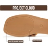 image:imageProject Cloud 100 Genuine Leather Sandals Women Flats For Women JannelTortoise